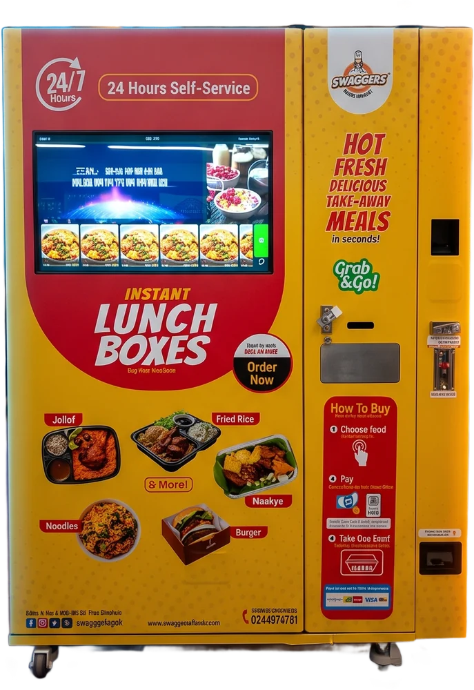 The Swaggers hot meals machine