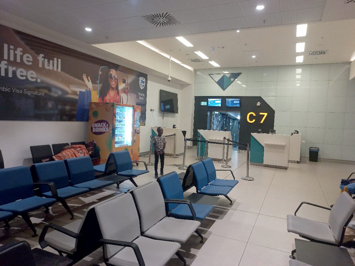 Swaggers machines at Kotoka airport Gate C7